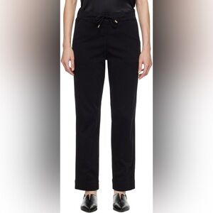 MaxMara Lounge Jersey Pull-on Navy Lounge Pants, Size Large